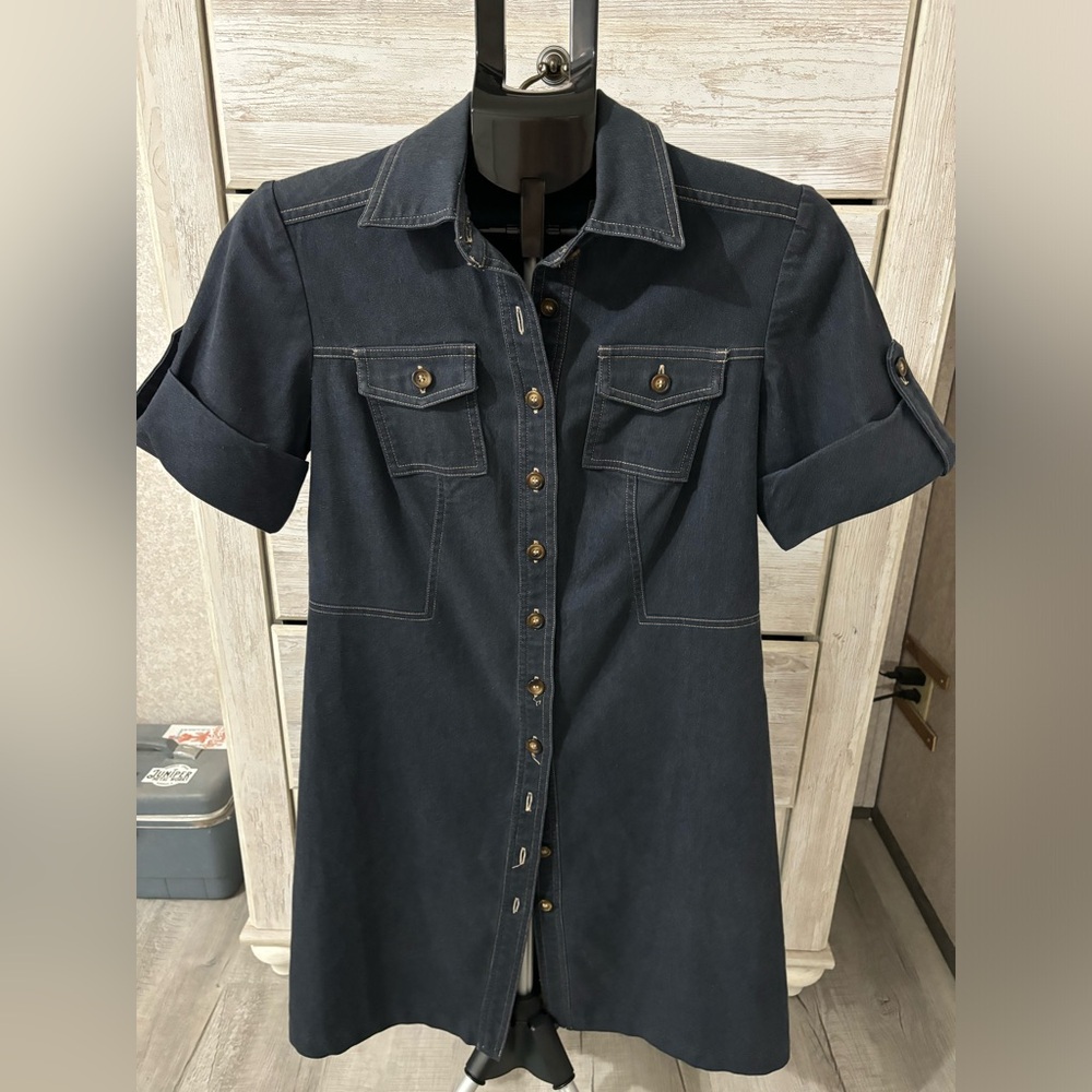 Denim dress by MSK.